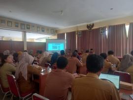 Kalurahan Ngipak Ikuti Monev Pengelolaan Media Sosial dan Website di Kapanewon Ponjong